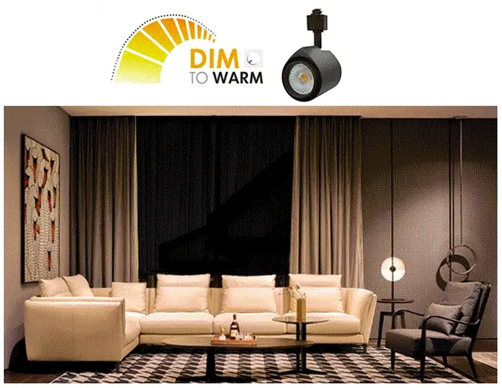 LED Track Light - Dim to Warm 14W